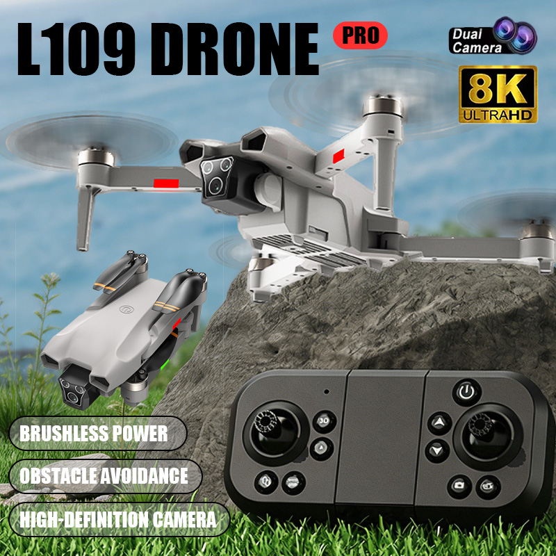 Drone Gimbal 3 Axis - 新型ホットL017プロドローン ブラシレス 3Dロール 360 ° 折りたたみ式クアッドコプター