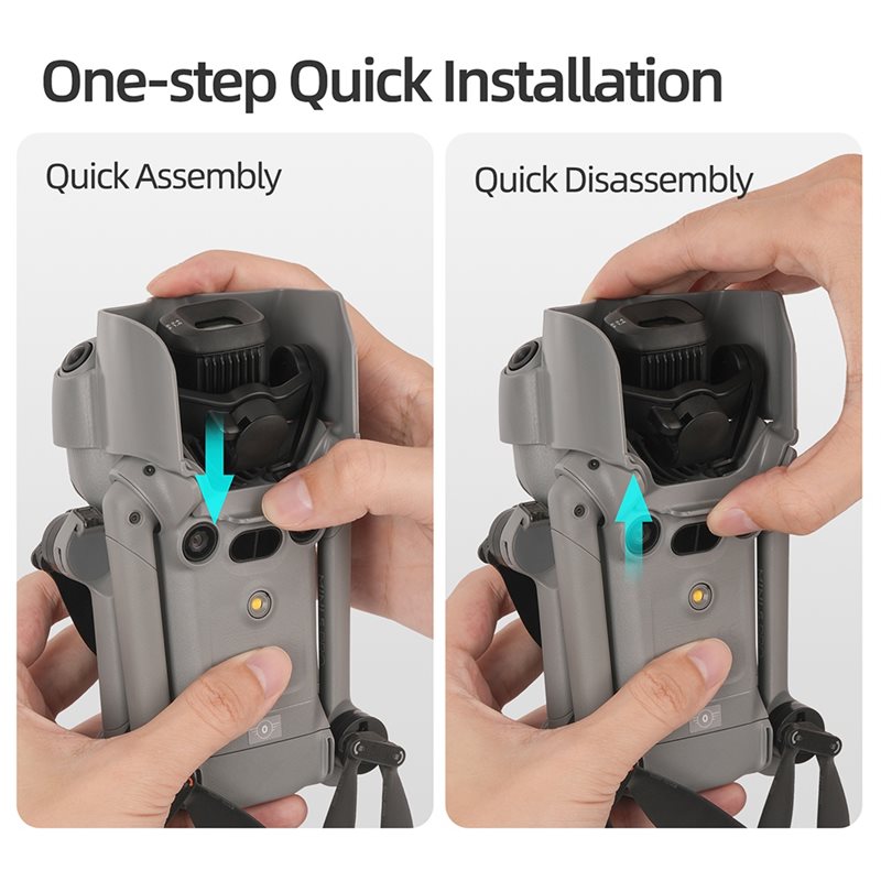 Drone Gimbal For Gopro - DT18 アンチグレアレンズフード ミニ5プロ用ジンバルレンズカバー サンシェードプロテクター RCドローン必須アクセサリー