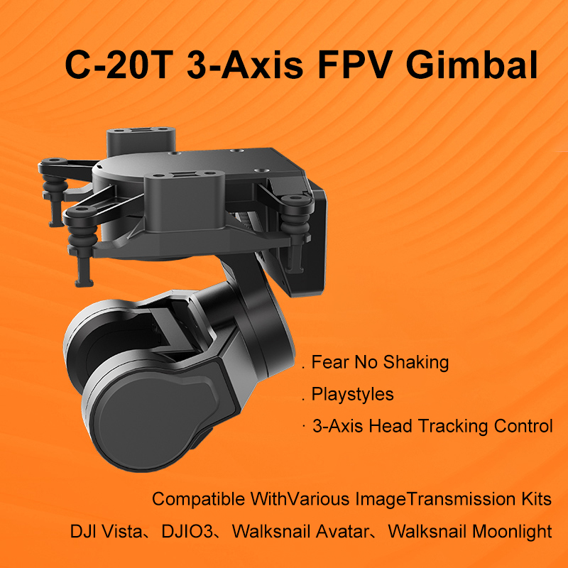 FPVレーシングドローン用3軸ジンバル、安定性向上、PTZ対 - Drone Gimbal 3 Axis のレビューと価格